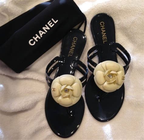 chanel flower sandals replica|chanel shoes dupe.